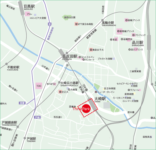 TinkPark地図